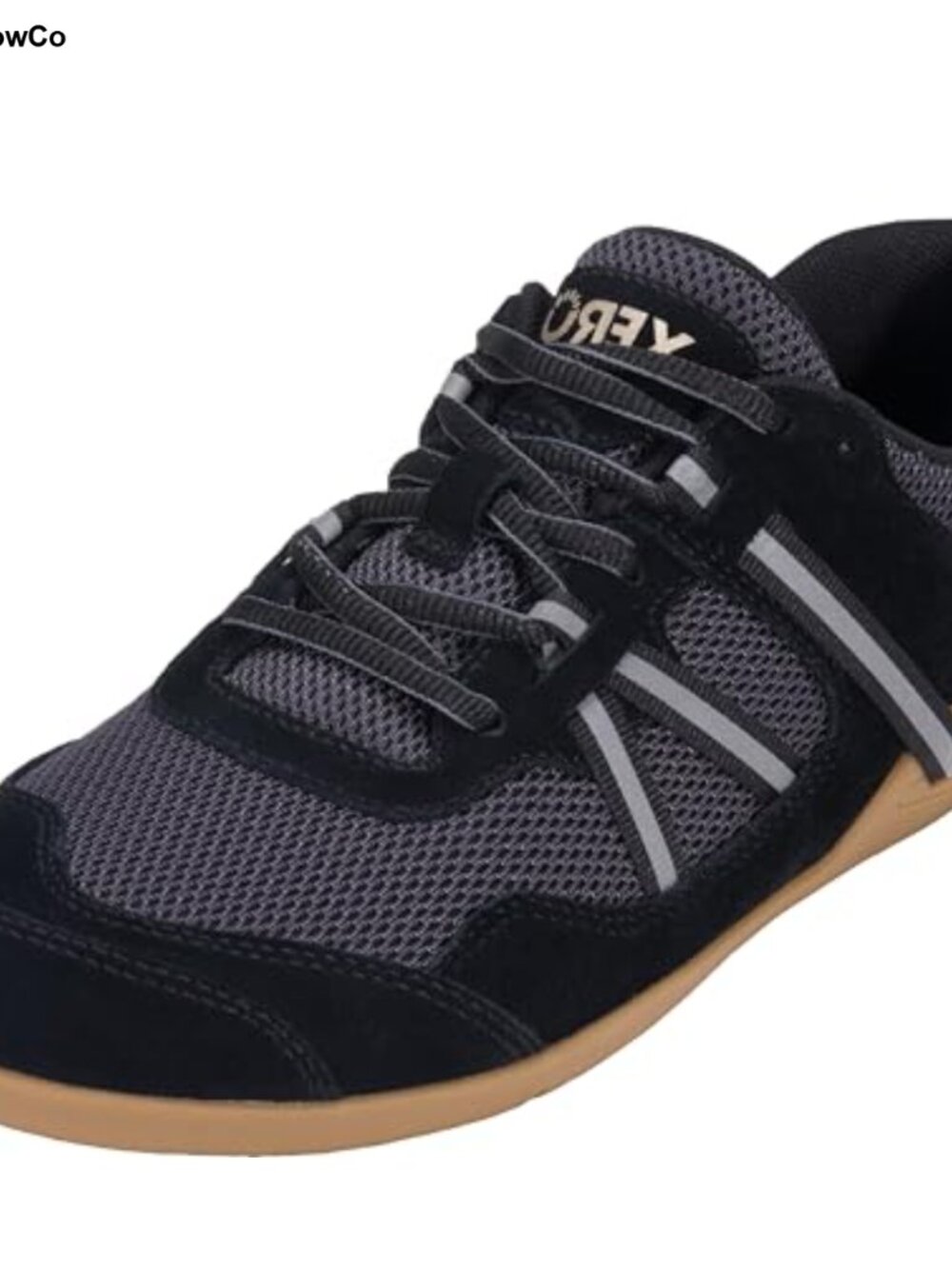 Women's Prio Suede Barefoot Athletic Sneaker Wide Toe Box Zero Drop Running Shoe